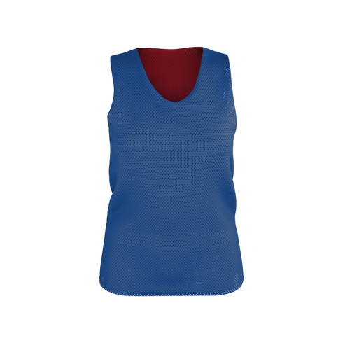 Badger Sport Womens Reversible Mesh Tank, Sizes 2XL-4XL (A00134-059908), Color 'Royal/Red'